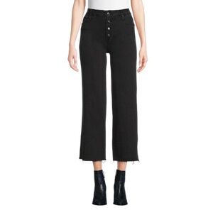 Time and Tru Women's Black High-Waisted Jeans Size 14